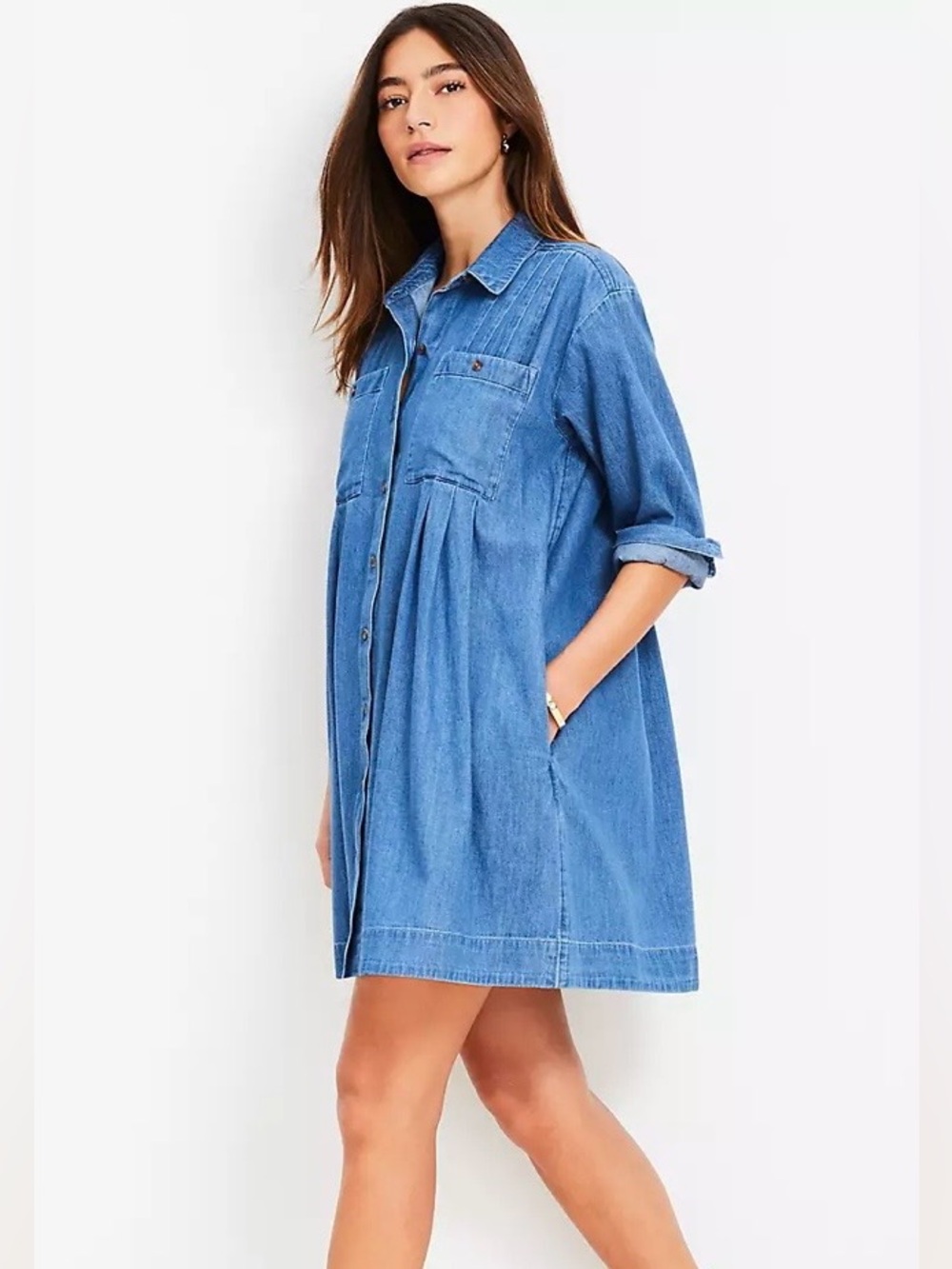 LOFT Jean Dress